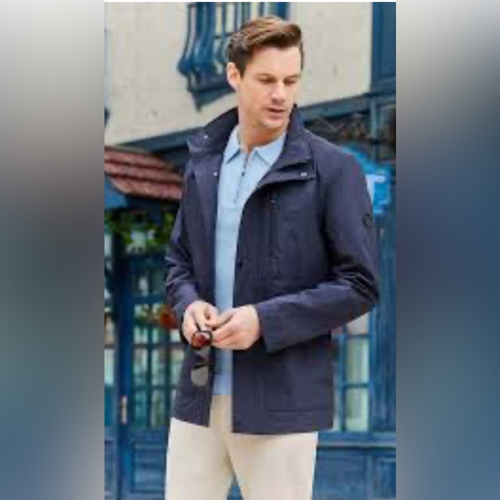 ❤️WEMSEY MEN’S WEAR NAVY BLUE JACKET.
